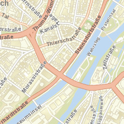 Deutsches Museum Street Map