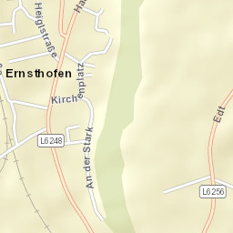 Ernsthofen Street Map
