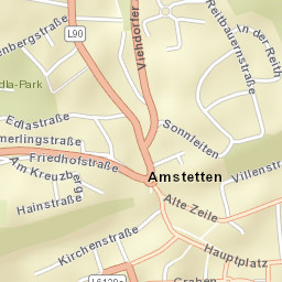 Amstetten Street Map