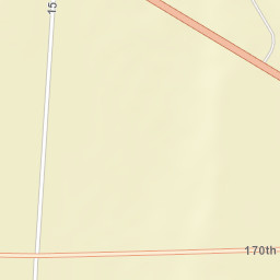 170th Street Northwest, Thief River Falls, MN Street Map