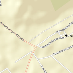 Hundsheim Street Map