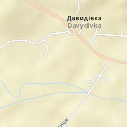 Davydivka Street Map