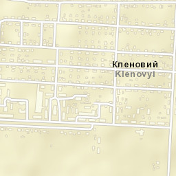 Klenovyy Street Map
