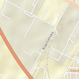 Okres Bratislava V Street Map