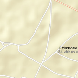 Stizhkivs’ke Street Map