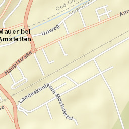 Mauer bei Amstetten Street Map