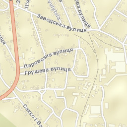 Sverdlovs’k Street Map