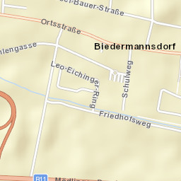 Biedermannsdorf Street Map