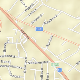 Dunajská Lužná Street Map