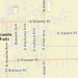 201-267 E Stanley St, Granite Falls, WA Street Map