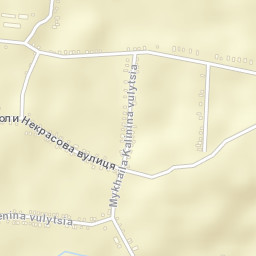 Miusyns’k Street Map