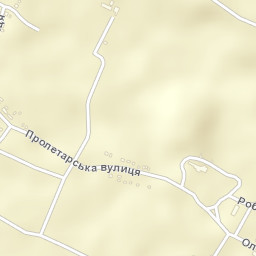 Shakhtars’k Street Map