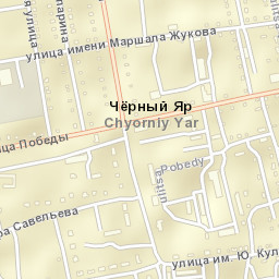 Chyorny Yar Street Map
