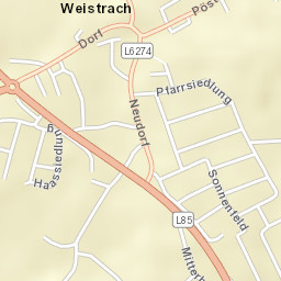 Weistrach Street Map