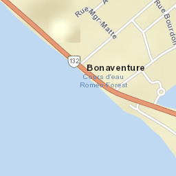 Bonaventure Street Map