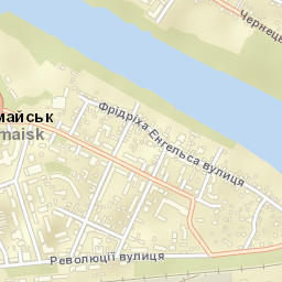 Pervomays’k Street Map