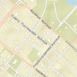 Khartsyz’k Street Map