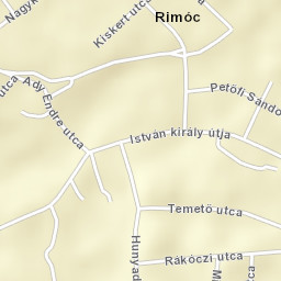 Rimóc Street Map