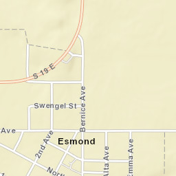 33-39 Bernice Avenue, Esmond, ND 58332 Street Map