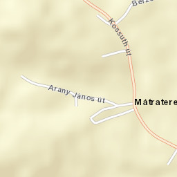 Mátraterenye Street Map