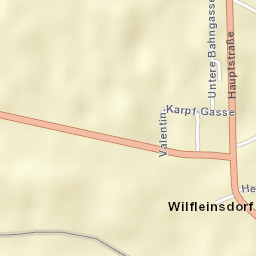 Wilfleinsdorf Street Map