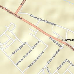 Gattendorf Street Map