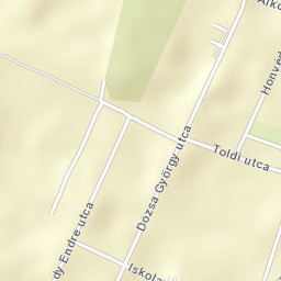 Nyírtelek Street Map