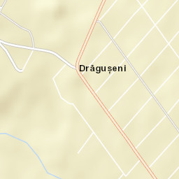 Drăguşeni Street Map