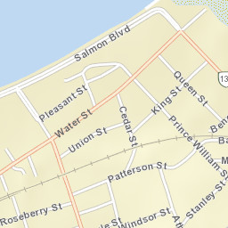 Campbellton Street Map