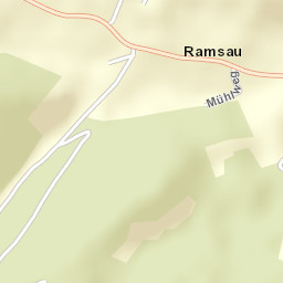 Ramsau Street Map