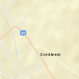 Comună Cordăreni Street Map