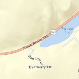 3068-3212 State Highway 525, Langley, WA Street Map