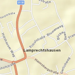 Lamprechtshausen Street Map