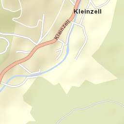Kleinzell Street Map