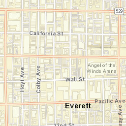 2035-2099 Hewitt Ave, Everett, WA 98201 Street Map