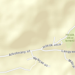 Bátonyterenye Street Map