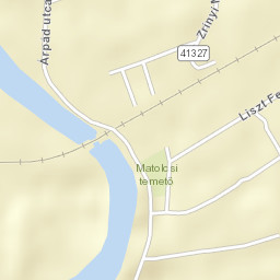 Tunyogmatolcs Street Map