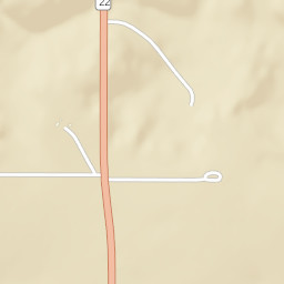 North Dakota 22 New Town ND Street Map