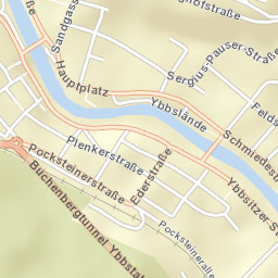 Zell-Markt Street Map