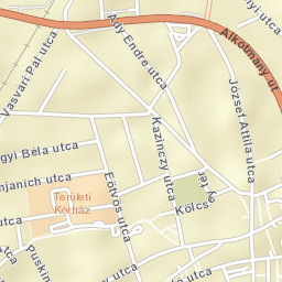 Mátészalka Street Map