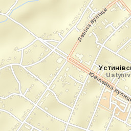 Ustynivka Street Map