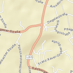 Oberndorf bei Salzburg Street Map