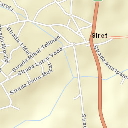 Siret Street Map