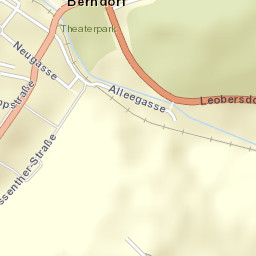 Berndorf Street Map