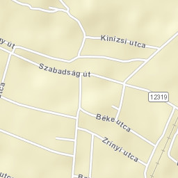 Diósjenő Street Map