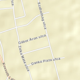Kántorjánosi Street Map
