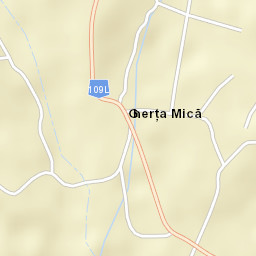Comuna Gherţa Mică Street Map
