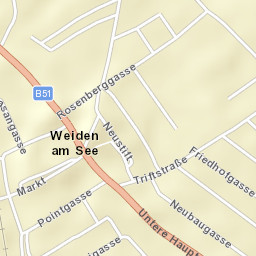 Weiden am See Street Map