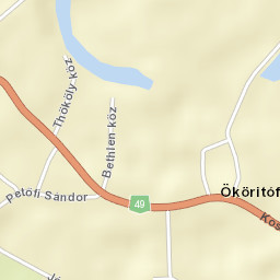 Ököritófülpös Street Map