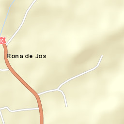 Rona de Jos Street Map